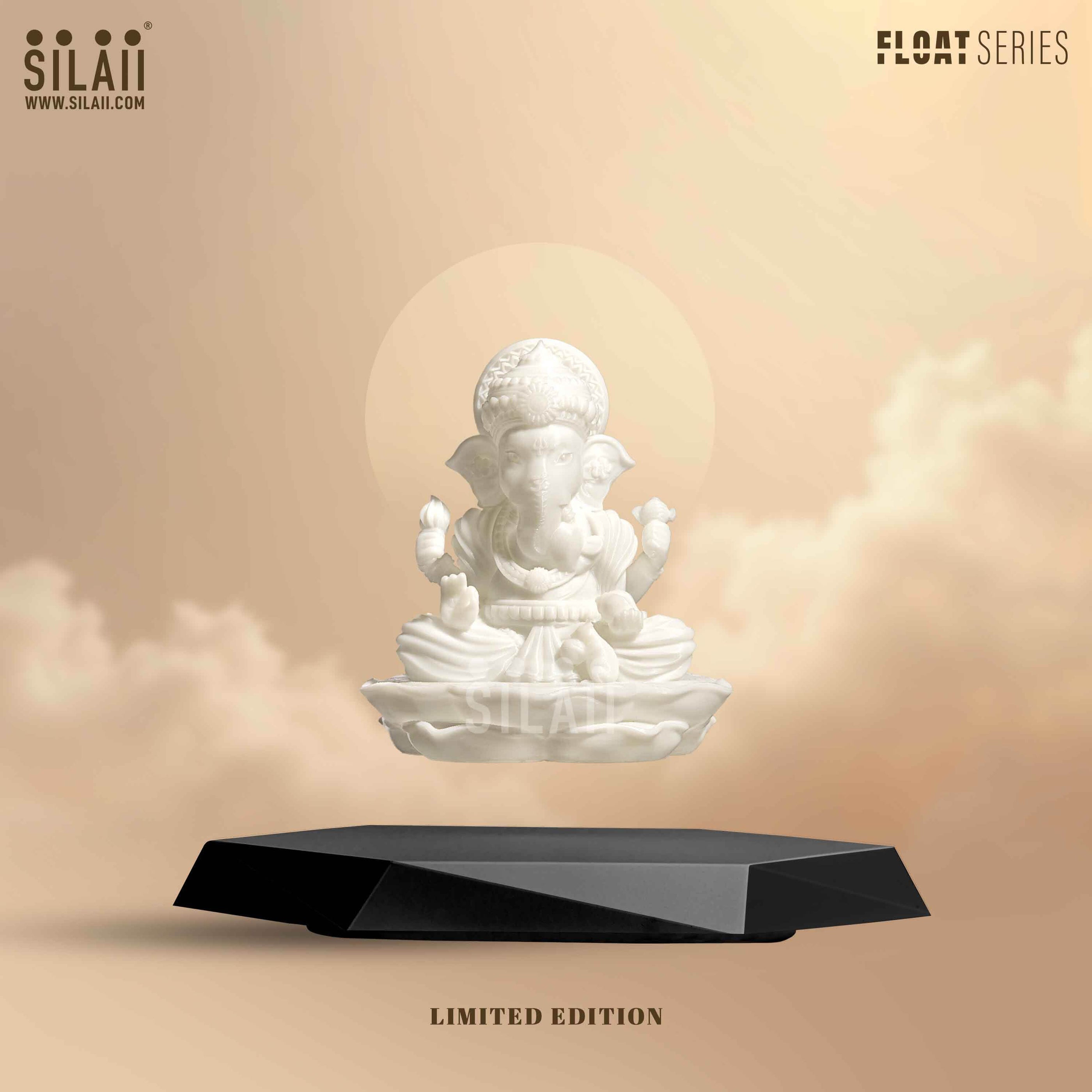 Lord Ganesha Levitating Sculpture