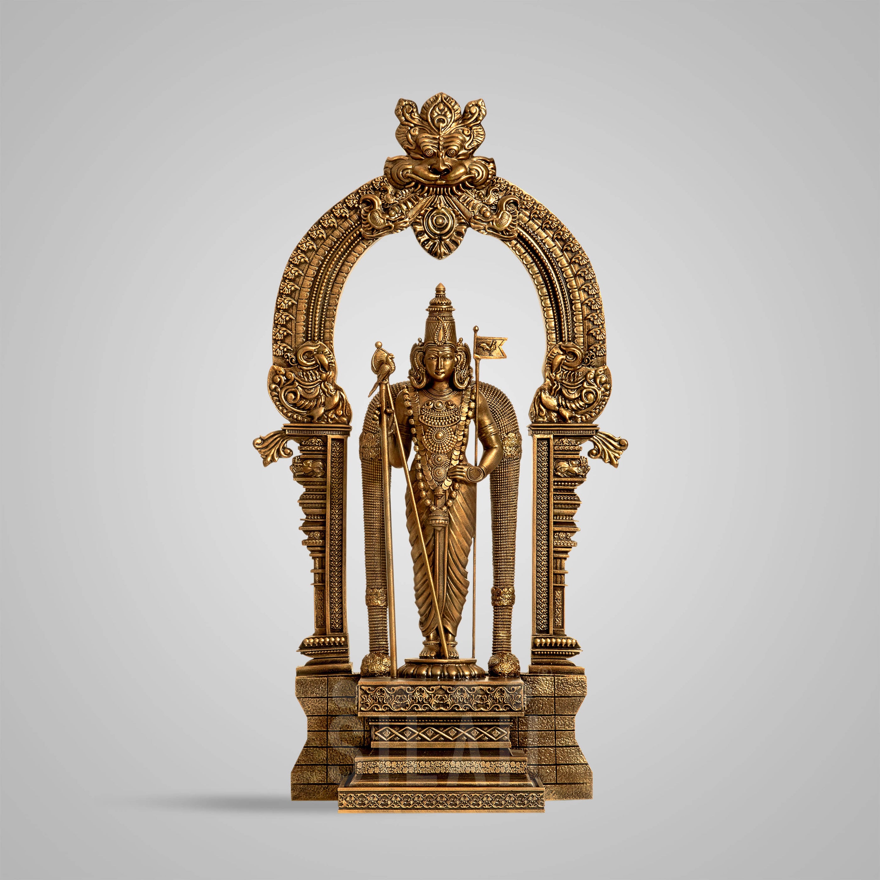 Murugan - Raja Alangaram Sculpture