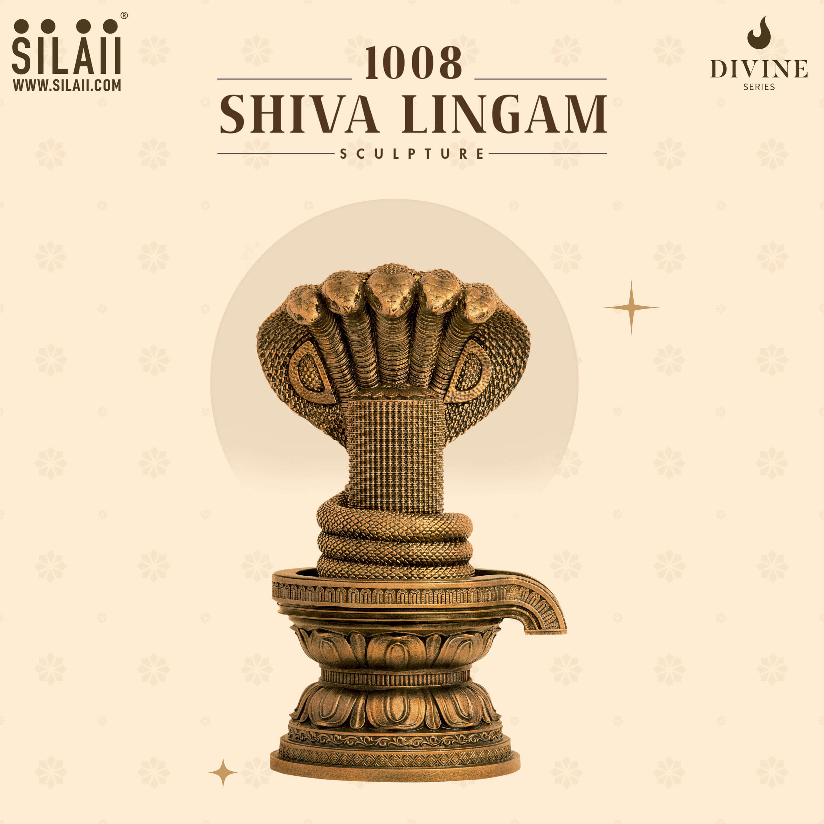 1008 Shiva Lingam Sculpture